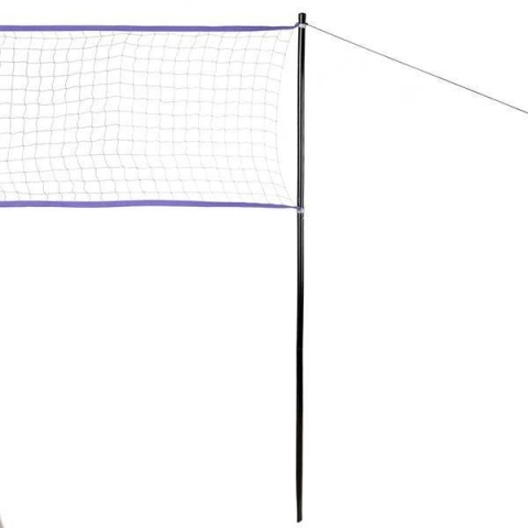 Zestaw SIATKA DO BADMINTONA 620x65cm + RINGO OBRĘCZ SPORTOWA GUMOWA SMJ SPORT
