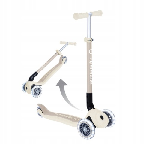 Hulajnoga trójkołowa składana koła LED Globber Primo Foldable Ecologic