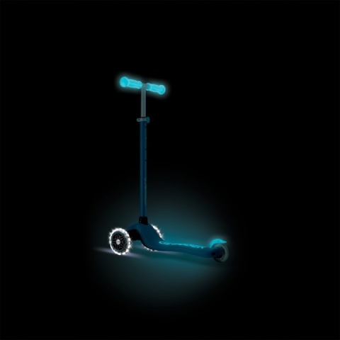 Hulajnoga trójkołowa świecąca LED dziecięca Globber Primo Plus Glow