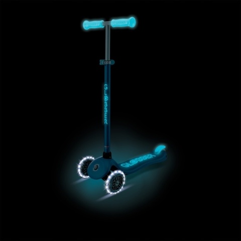 Hulajnoga trójkołowa świecąca LED dziecięca Globber Primo Plus Glow