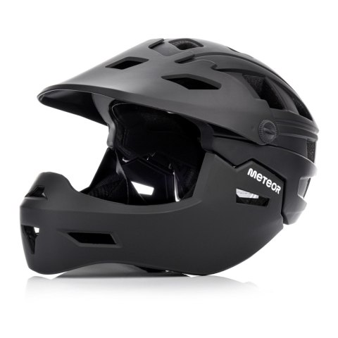 Kask rowerowy full-face Meteor Hydra S 51-55 cm czarny