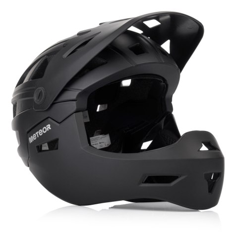 Kask rowerowy full-face Meteor Hydra S 51-55 cm czarny