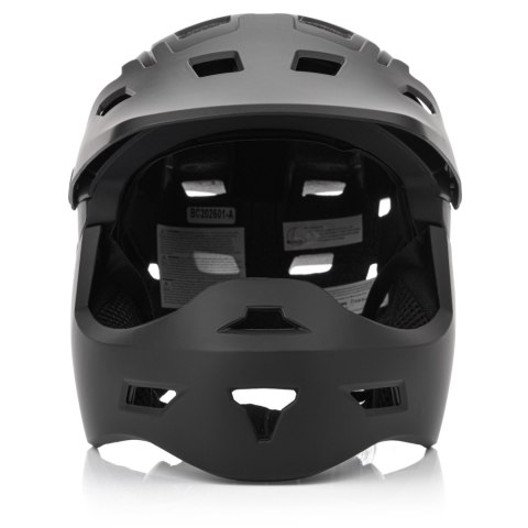 Kask rowerowy full-face Meteor Hydra S 51-55 cm czarny