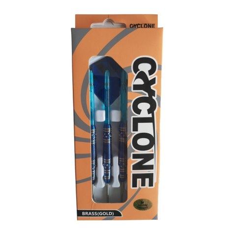 MASTER SPORT s.r.o. Lotki Rzutki 3 szt. do Darta Stalowy Grot MASTER Cyclone Brass 24 g