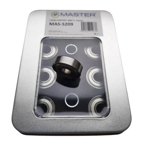 MASTER SPORT s.r.o. Łożyska Podkładki Zamienne Wymienne ABEC 9 do Deskorolek MASTER 8 szt.