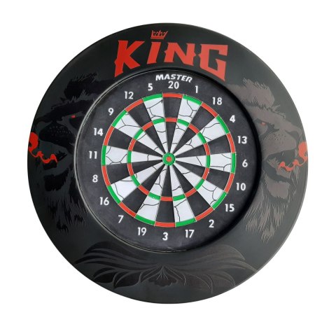 MASTER SPORT s.r.o. Osłona Pierścień Ochronny do Tarczy Sizalowej Dart Okrągła MASTER 12 cm