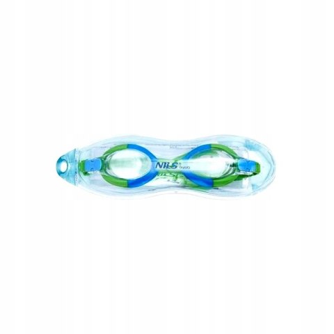 NQG700AF ZIELONY JUNIOR OKULARKI NILS AQUA