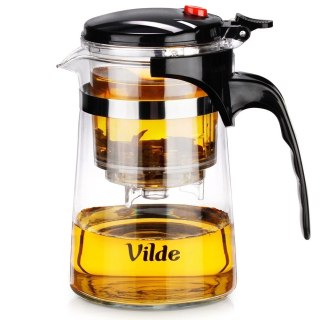 Orion Dzbanek Szklany Zaparzacz VILDE 600 ml System Spustowy Borokrzemowe