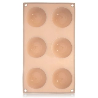 Orion Forma Silikonowa PÓŁKULE 6 szt Mono-porcje Desery Semifreddo Lody