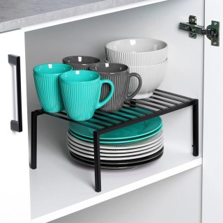 Orion Półka Wkład do Szafki Kuchennej Składana Metal Loft 33 cm Czarna