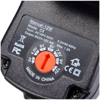 Master Adapter Zasilacz do Urządzeń Fitness Uniwersalny Jack Solidny MASTER 3-12v