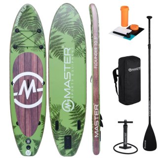 Master Deska SUP Paddleboard MASTER Aqua Flounder 10'5" Pompka Zestaw Komplet