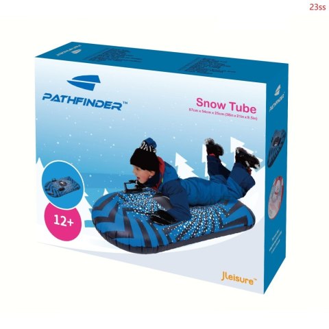 MASTER SPORT s.r.o. Dmuchane Sanki Ślizgacze AVENLI Snow Tube 97x54 cm Z Uchwytami