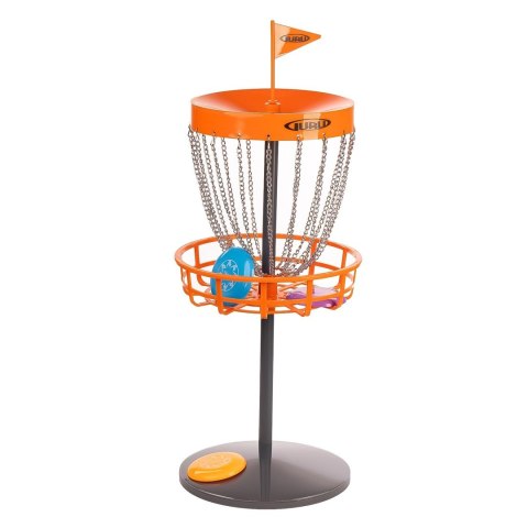 MASTER SPORT s.r.o. Gra Ogrodowa Zestaw Mini Disc Golf SCHILDKRÖT Kosz + 4 Dyski