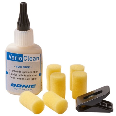 DONIC Sportartikel Vertribs GmbH Klej Do Tenisa Stołowego DONIC Vario Clean 37 ml Z Gąbkami