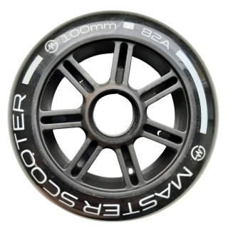 MASTER SPORT s.r.o. Kółka Do Hulajnogi Wyczynowej MASTER Stunt 100 mm Czarne Bez Łożysk
