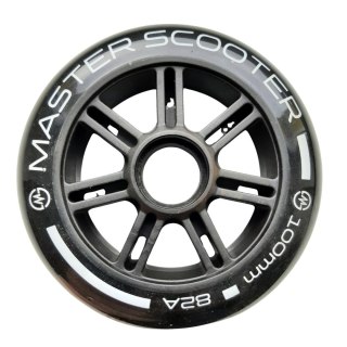 MASTER SPORT s.r.o. Kółka Do Hulajnogi Wyczynowej MASTER Stunt 100 mm Czarne Bez Łożysk