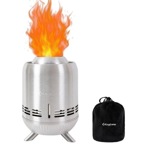 Master Kominek Stołowy Biokominek KING CAMP Fire Pit 23x16cm Gazowy Bio