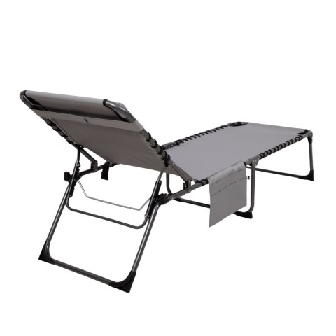MASTER SPORT s.r.o. Leżak Składany Regulowany Kempingowy Ogrodowy KING CAMP Magnolia B40 190 cm