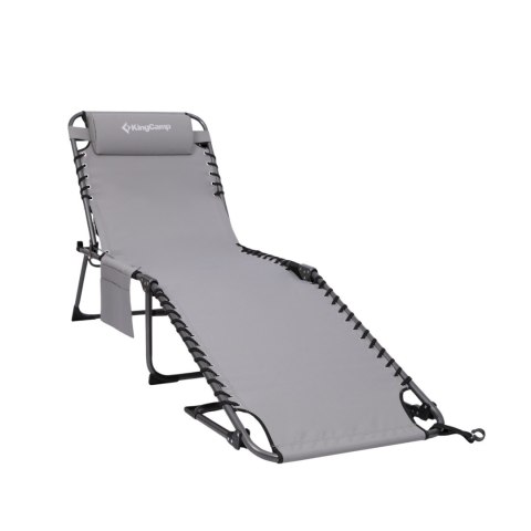 MASTER SPORT s.r.o. Leżak Składany Regulowany Kempingowy Ogrodowy KING CAMP Magnolia B40 190 cm
