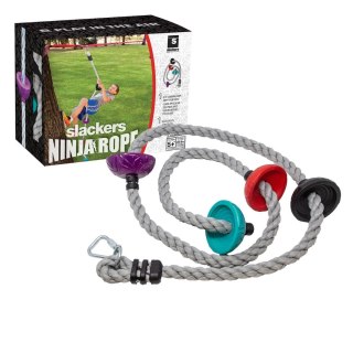 MASTER SPORT s.r.o. Lina Do Wspinania z 4 Stopniami Schildkrot Ninja Rope 2,5m Wspinaczkowa