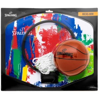 MASTER SPORT s.r.o. Mini Kosz Do Koszykówki Pokojowy SPALDING Marble Series Tablica