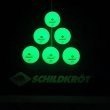 MASTER SPORT s.r.o. Piłeczki Do Tenisa Stołowego Schildkröt Glow In The Dark 6szt Poly 40+ Świecące