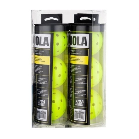 Joola Tischtennis GmbH Piłki Do Pickleballa JOOLA HC 40 12 Sztuk Turniejowe Outdoor