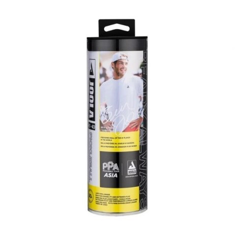 Joola Tischtennis GmbH Piłki Do Pickleballa JOOLA HC 40 3 Sztuki Outdoor Żółte