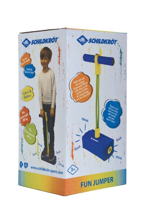 MASTER SPORT s.r.o. Pogo Skoczek Dla Dzieci SCHILDKRÖT Fun Jumper Skakanka Piankowa