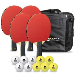 Joola Tischtennis GmbH Rakietki Paletki do Tenisa Stołowego Ping Ponga JOOLA Quattro Zestaw 1,2 mm
