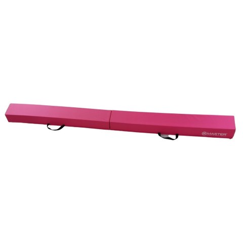 MASTER SPORT s.r.o. Równoważnia Gimnastyczna do Ćwiczeń dla Dziecka MASTER 240 x 15 cm Różowa