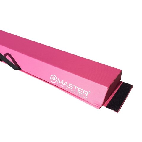 MASTER SPORT s.r.o. Równoważnia Gimnastyczna do Ćwiczeń dla Dziecka MASTER 240 x 15 cm Różowa