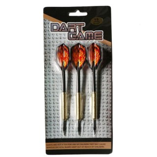 Master Rzutki Lotki do Darta Stalowe Mosiężne Zestaw MASTER Plated Brass 3szt. 21g
