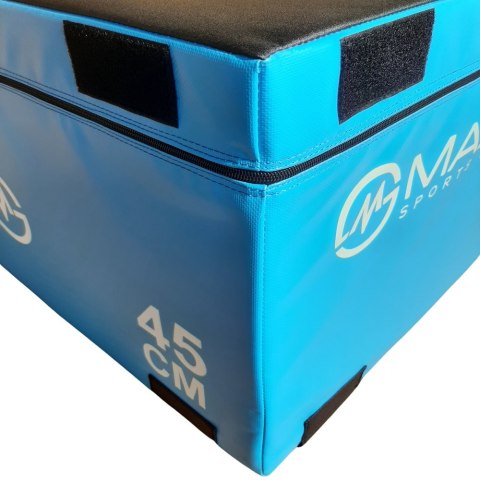 Master Skrzynia Plyometryczna Soft Plyo Box MASTER 90x75x45 cm Miękka Piankowa