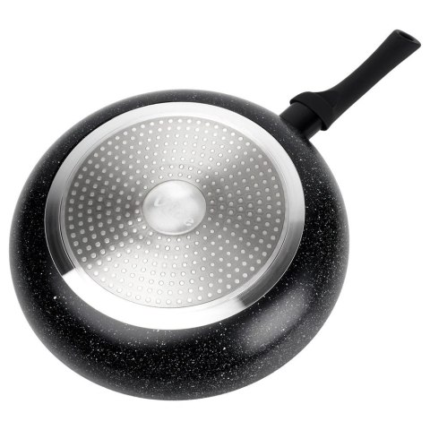 Orion Patelnia Granitowa 28 cm Black Line Indukcja Gaz Non-stick VILDE