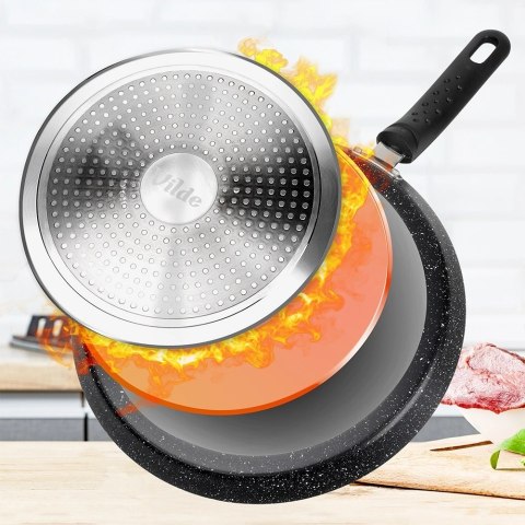Orion Patelnia do Naleśników 26 cm Granitowa Indukcja Basic Line VILDE