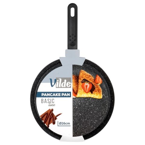 Orion Patelnia do Naleśników 26 cm Granitowa Indukcja Basic Line VILDE