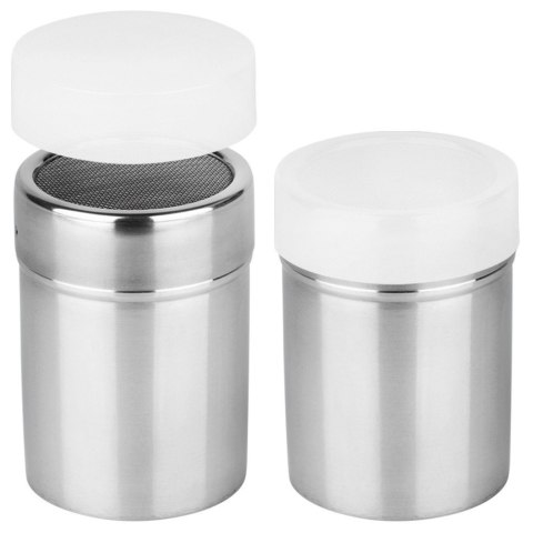 Orion Pojemnik z sitkiem do cukru pudru i cynamonu stalowy 300 ml