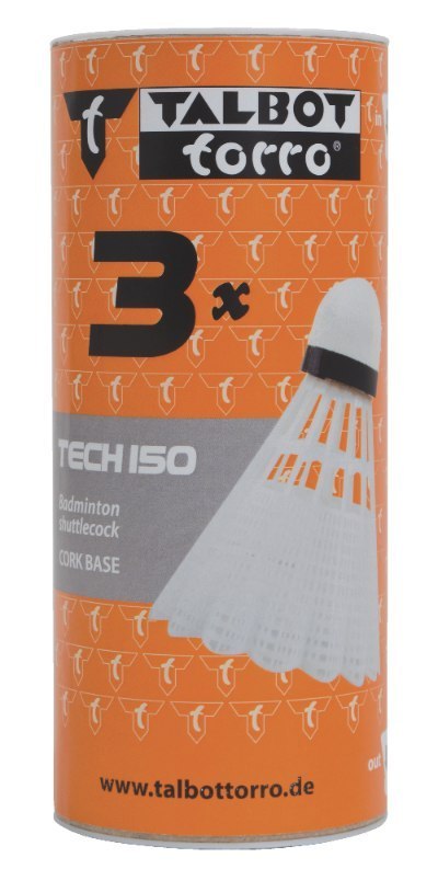 TALBOT TORRO Lotki do Badmintona TALBOT-TORRO Tech 150 3 szt