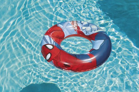 Kubisport Koło Dmuchane do Pływania Spiderman 56 cm Marvel BESTWAY