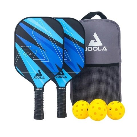 JOOLA Zestaw Do Pickleballa JOOLA Ben Johns Blue Lightning 2 Rakiety 4 Piłki