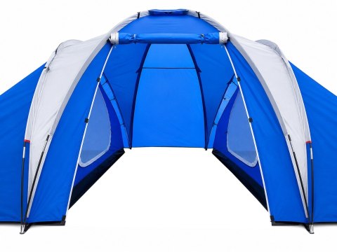 Kubisport Namiot Rodzinny 6-Osobowy Wygodny Duży Wodoodporny KS OUTDOOR 190x220x190cm
