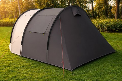 Kubisport Namiot Rodzinny Tunelowy 4-Osobowy Wodoodporny KUBISPORT 420x250x170 cm