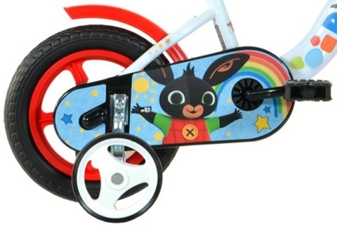Kubisport Rowerek Dziecięcy 10 Cali Królik Bing Popychacz Prowadnik Dino Bikes