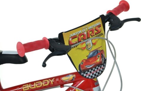 Kubisport Rowerek Dziecięcy 14 Cali Zygzak McQueen Cars Auta Hamulec Dino Bikes