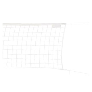 Kubisport Siatka do Siatkówki Wymienna Zamienna Biała Solidna KUBISPORT 10 x 1 m