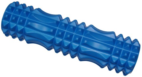 Kubisport Wałek do Masażu Masujący Niebieski z Wypustami Roller KUBISPORT 45 cm