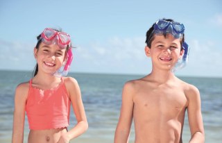 Kubisport Zestaw Do Nurkowania Dla Dzieci Maska Fajka Snorkel Dominator Kids