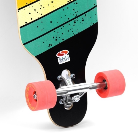 LONGBOARD Kompletny CALIFORNIA ABEC-9 SMJ Sport